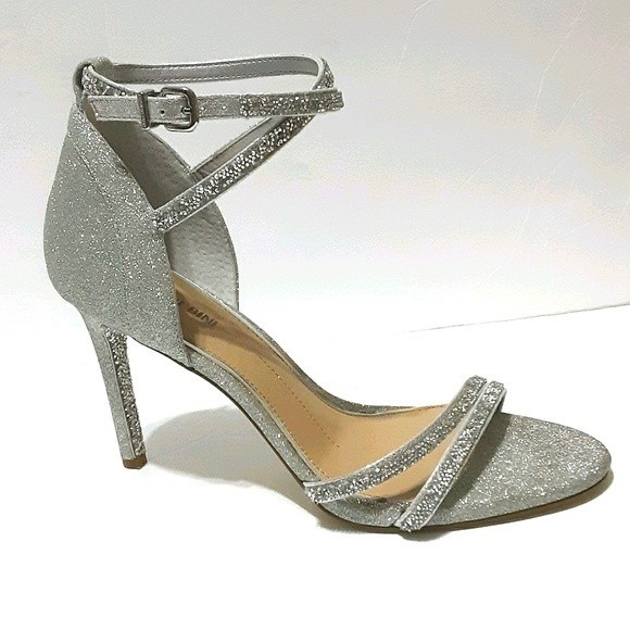 Gianni Bini Maycie Rhinestone Cross-Strap Sandals US 10 - Picture 1 of 9